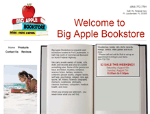 Tablet Screenshot of bigapplebookshop.com